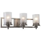 6095959 73472 Designers Impressions Juno Satin Nickel Light Wall Sconce 609595734729