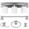 742089166870 Partphoner Bathroom Vanity Light Fixture Piece Bath Sets