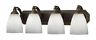 570-4b-wh 748119009797 Elk Vanity In Aged Bronze And Simply White