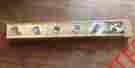 7700 American Lighting 36 Inch 6 Light Mirror Vanity Bar Fixture Square Back Chrome Bathroom Metallics