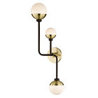 787999-2045080-251 First Nicollet Bronze And Brass Wall Sconce With 601754793233
