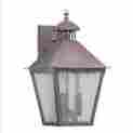 7960-3-33 Quorum International Internatl 3lt French Ant Wall Lantern Cobblestone Cs Outdoor