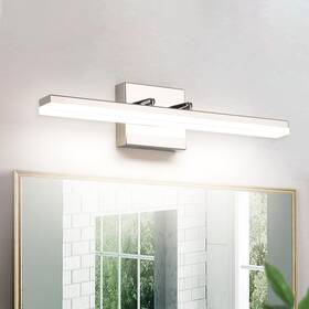 7degobii 669818981798 Modern Bathroom Vanity Light 20 Inch Long Chrome 12w Dimmable Led Fi 7degobii 669818981798 Modern Bathroom Vanity Light 20 Inch Long Chrome 12w Dimmable Led Fi
