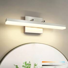 5cct 7degobii 788362403843 Brushed Nickel Vanity Lights For Bathroom Dimmable Lighting Fix