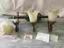 8-361-3 Tracy Porter 3 Lily Wall Sconce Renaissance Guild Savoy House Needs Repair