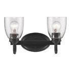 8001-ba2 Blk-sd Golden Lighting Parrish 844375040076