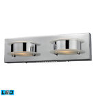 81011 Vanity Chrome 2 Fixture " Led Northholt Elk Light 16 Lighting