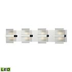 81142 81142-led Elk Desiree Metal Wall Vanity Light In Polished 748119114682
