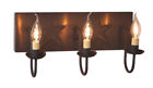 821stbt Irvins Country Tinware Three Arm Vanity Light With 813007022704