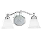 8319-bn-do 8319 Norwell Lighting Trevi Bath Vanity Light With White Glass