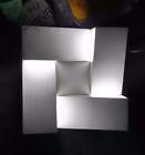 83366 Elan Lan Javan Light Led Sconce White Demo Model Paint 83366 Elan Lan Javan Light Led Sconce White Demo Model Paint