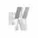 8879137 83514 Elan Lighting Zaden Wall Sconce In Chrome Material Steel Metal 887913835147
