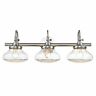 844375043404 Golden Lighting Asha Bath Fixture Lights Pewter