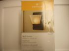 848507000440 Portfolio Port Folio Wall Sconce Black Finish