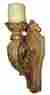 84891 6698 Hickory Manor House Acanthus Wall Sconce In Antique Gold Finish Id