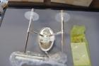 854000 Arteriors Home Gabriele Light Silver Finish Wall Mount 796505057068