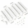 855435007144 Eshine Panels Inch Led Dimmable Under Cabinet Lighting