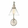 860999-1977099-251 First Fulton Satin Nickel Wall Sconce 601754714955