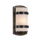 860999-2054686-251 First Afton Reclaimed Wood Wall Sconce 601754802607