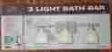 Ib1012 877395000799 Altair Lighting 3 Light Bath Bar Designer Pewter Finish Alabaster Inspired Glass