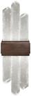 882150-3st Euroluxhome Sconce Lior Patinated Bronze Metal Glass New 616524427843