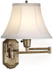 8932700220 Home Decorators Collection Swing Arm Wall Sconce Antique 0846877002682