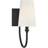 9-2542-1-89 Savoy House Lighting Cameron Wall Sconce Matte Black 822920287138