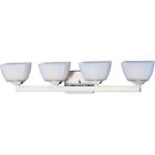 9034swsn Bath 4-light Vanity Angle Nickel Satin Maxim Lighting