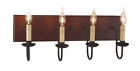 9185srd Irvins Country Tinware Four Arm Vanity Light In 813007023046