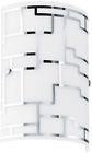 92564a Eglo Sconce Matte Niickel Finish Indoor Office Bedroom 7449681690736
