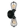 9610w6-2-101 Cwi Lighting Tomaso Black Sconce 695320027303