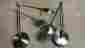 A-1136 Swing Wall Estiluz Used Pair Of Arm Lamp