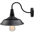 A0224101 Black Wall Lamps Sconces Gooseneck Barn Warehouse Farmhouse 708747385724
