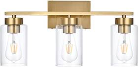 A1a9 445020567523 Bathroom Light Fixtures Gold Vanity 3 Wall Sconces Lighting Brushed