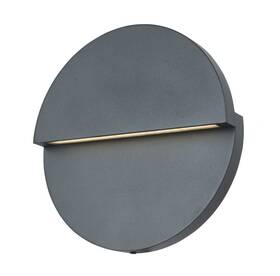 50082odw-mb-mona Abra Lighting - Mona Lisa 13w 1 Led Round Up And Down Wall Mount-12 Inches
