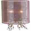 Ac1929-bz Ac1929bz Artcraft Sherwood 2-light Wall Sconce With Brown Shade