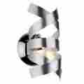 Ac603 Artcraft Lighting Chrome Bel Aire Wall Sconce Ribbon Lamp