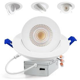Ad-sc-6in Adetu Ad-sc-6in/1p-w Led Recessed Lighting 6 Inch 360 90 Adjustable Directional Gi