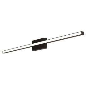 Barv2403l30d1bk Afx Barlow 5.5 Inch Black Led Vanity Light Bar
