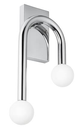 Afx Coes1017lajudpc Coes1017lajud Colette 17 Inch Tall Led Wall Sconce - Chrome