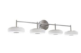 Junv4108lajudsn Afx Junv4108lajud June 4 Light 41 Inch W Led Vanity - Nickel Junv4108lajudsn Afx Junv4108lajud June 4 Light 41 Inch W Led Vanity - Nickel