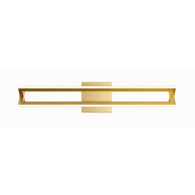 Cssv2404l30d1gd Afx Lighting Cssv2404l30d1 Cass 4 Light 24 Inch W Led Bath Bar Gold