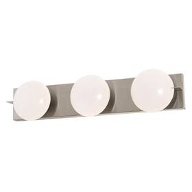 Gatv2406l30d1sn Afx Lighting Gates 3 Light 24 Inch Led Vanity Nickel/white - Gatv2406l30d1sn Afx Lighting Gates 3 Light 24 Inch Led Vanity Nickel/white -