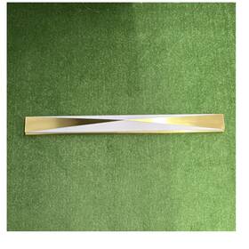 Nvv5494800l30d1sb Afx Novara Vanity Light 49 Inch Satin Brass Finish White Diffuser 3000k Warm