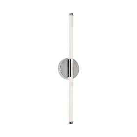 Rsks0524l30d1pc Afx Rusnak 24 Inch Led Wall Sconce Polished Chrome Bedrooms Living Rooms Vanity Sp