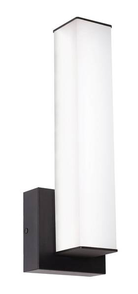 Tads0514lajudbk Afx Tads0514lajud Tad 14 Inch Tall Led Wall Sconce - Black