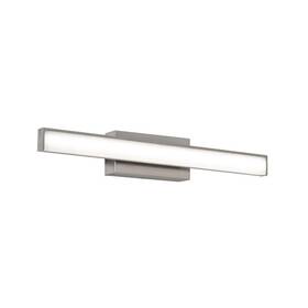 Tnyv1803lajudsn Afx Tonya 18 Inch 1-light Satin Nickel White Acrylic Shade Led Vanity Light