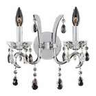 Ag.023821-010-fr001 Allegri Lighting Catalani Light Wall Sconce In Chrome 0720062257128