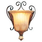 8560-63 - Aged Villa Leaf Verona Bronze Livex Gold Sconce Wall