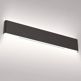 Aipsun 717049194507 32.6 Inch Modern Black Vanity Light Fixtures Led Bathroom Wall Up